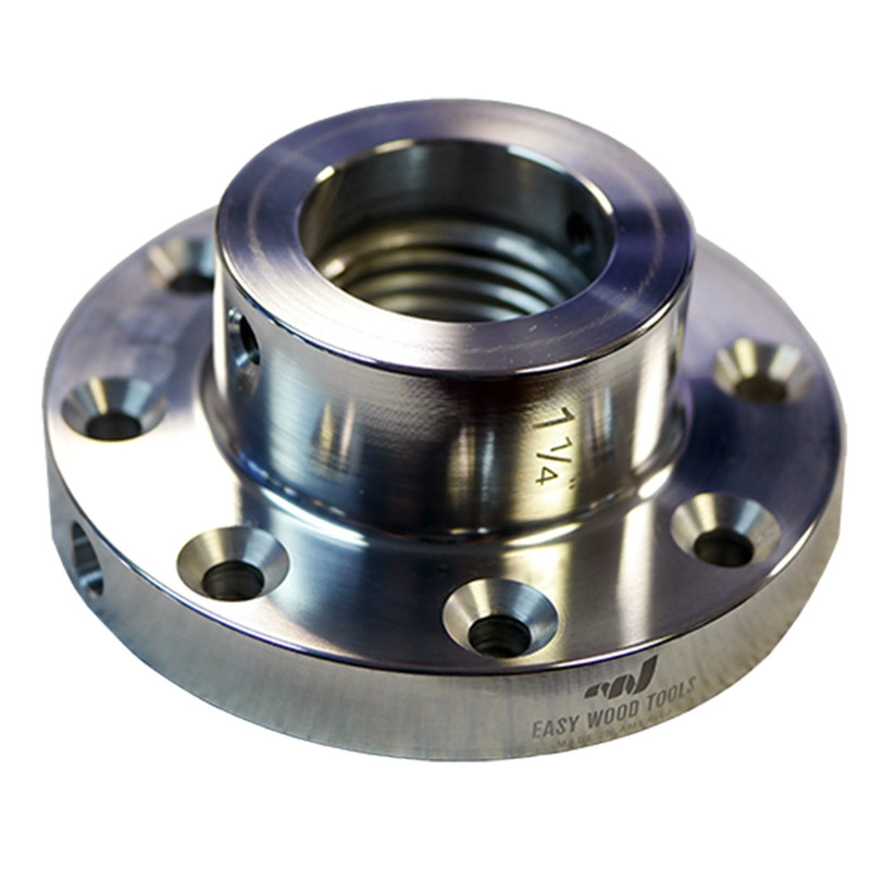 Aluminum Faceplate - Diameter:3-1/2"